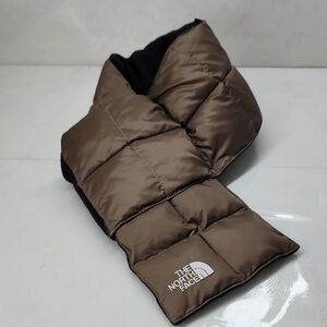 The North Face Puffy Scarf In Mocha